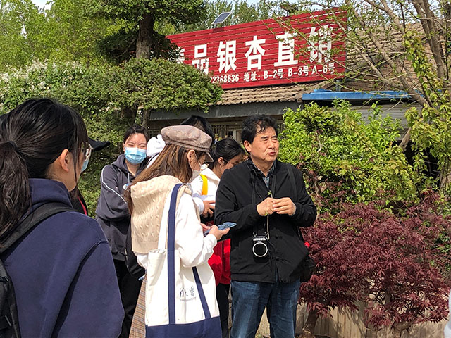 清华大学李树华教授带领研究生来我场实训指导