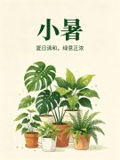小暑至，万物盛！科学养护绿植，安然度盛夏